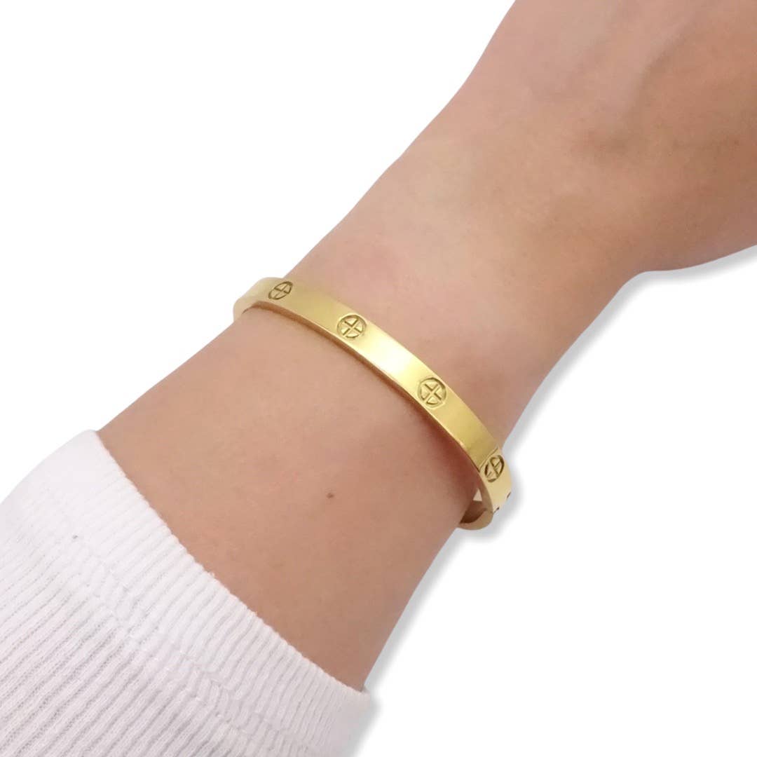 KIKICHIC - Wholesale Bangle Bracelet - Thick Love Bangle Bracelet3