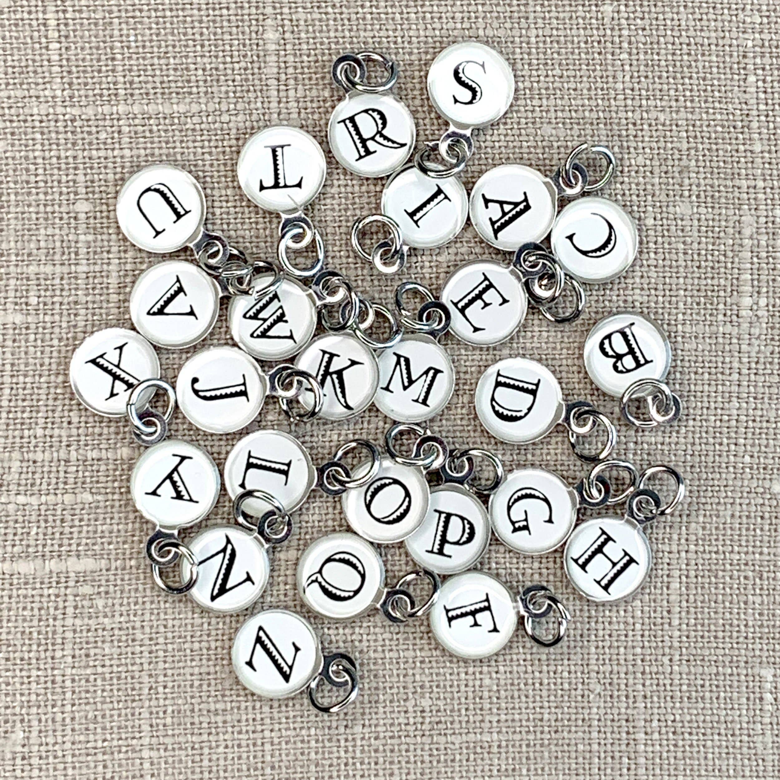 Jewelry Made by Me - Wholesale DIY Craft Kit - Classic Alphabet Charms 26pc1