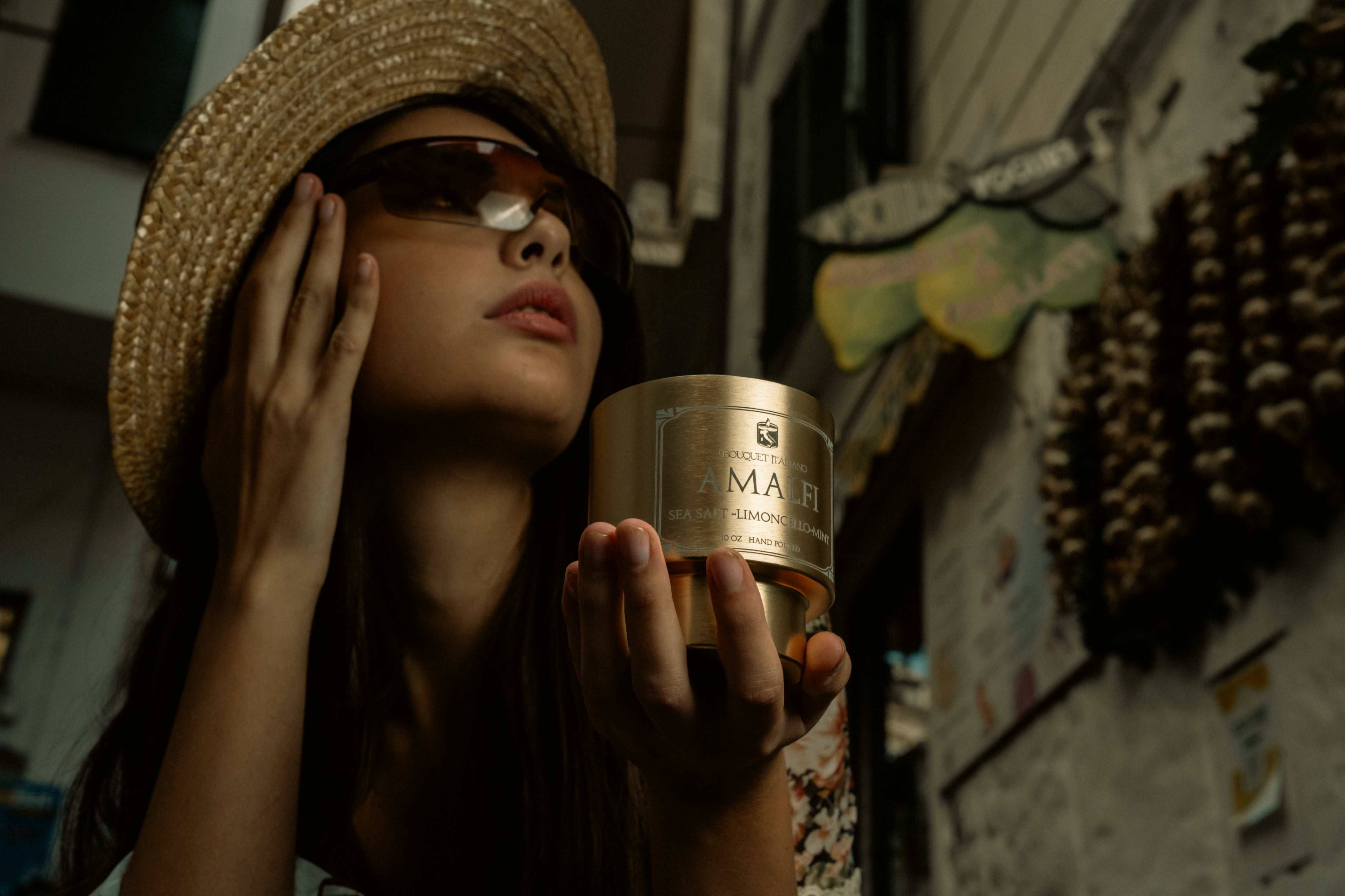 BouquetItaliano – wholesale Jar/filled candle – Amalfi Luxury Scented Candle – Italian Coastal Inspired4