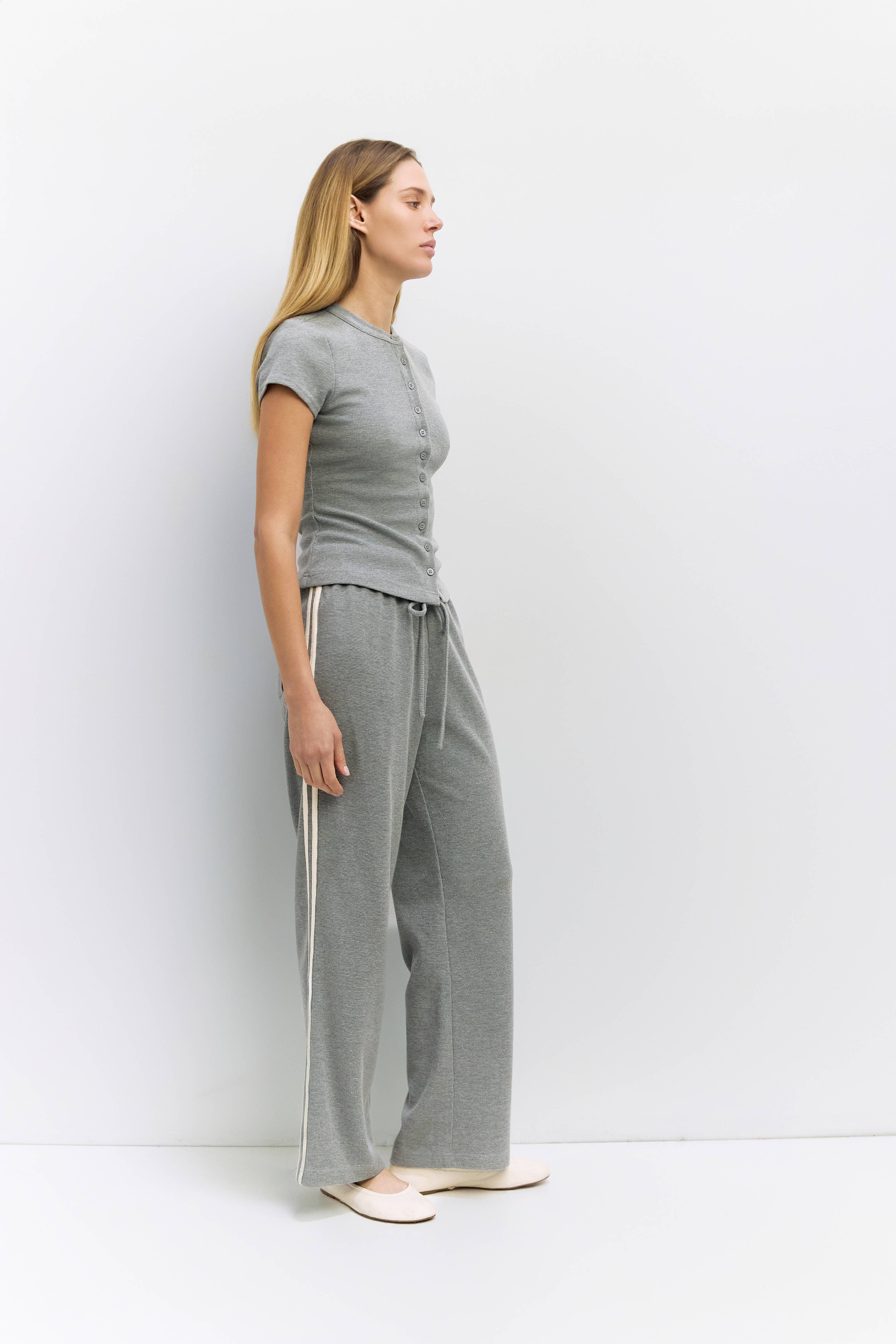 MOD REF - Wholesale Pants - Women's - The Enzo Pants | Women's Wide-Leg Thermal Sport Pants7