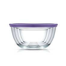 JoyJolt - Vendita all'ingrosso Ciotola da miscelazione - 4 ciotole per mescolare in vetro con coperchio, ciotole a nido15