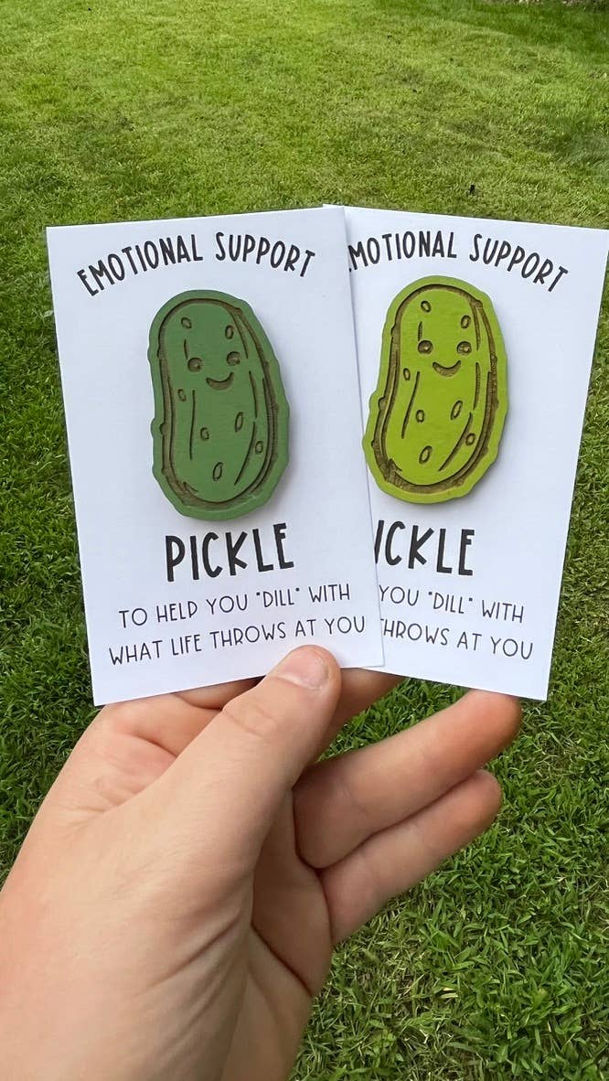 Handmade by Hammero - Wholesale Gag Gift/Novelty Gift - Emotional Support Pickles0