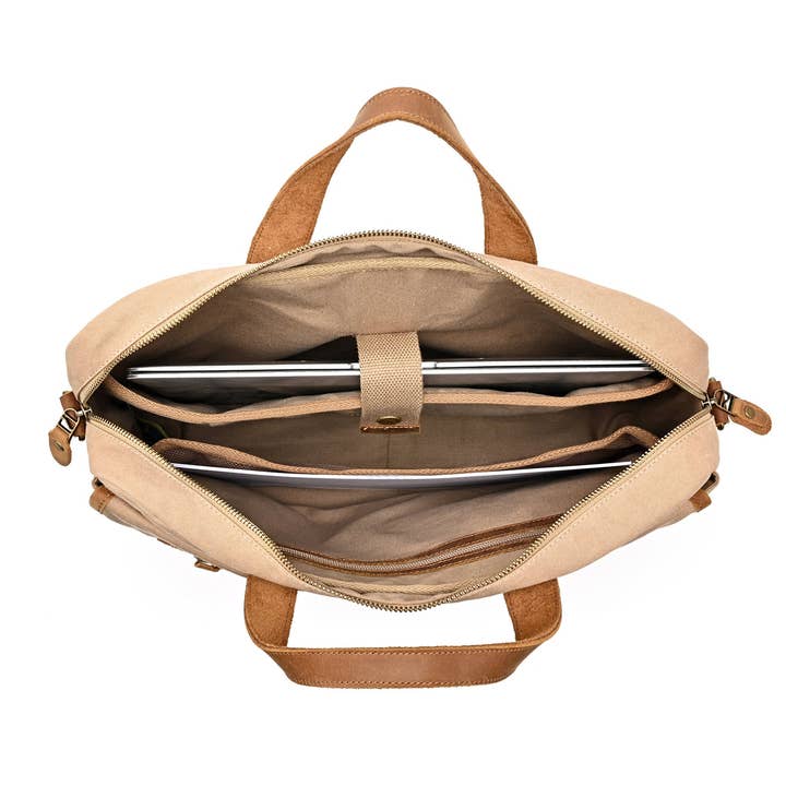 TSD Brand – wholesale Briefcase – Unisex – Valley Oak Canvas Brief Bag32