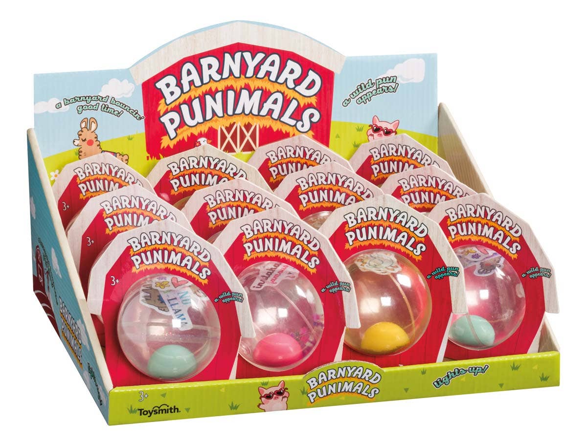 Toysmith - Wholesale Squishy Toy - Kids & Baby - Farm Fresh Animal Pun Water Balls