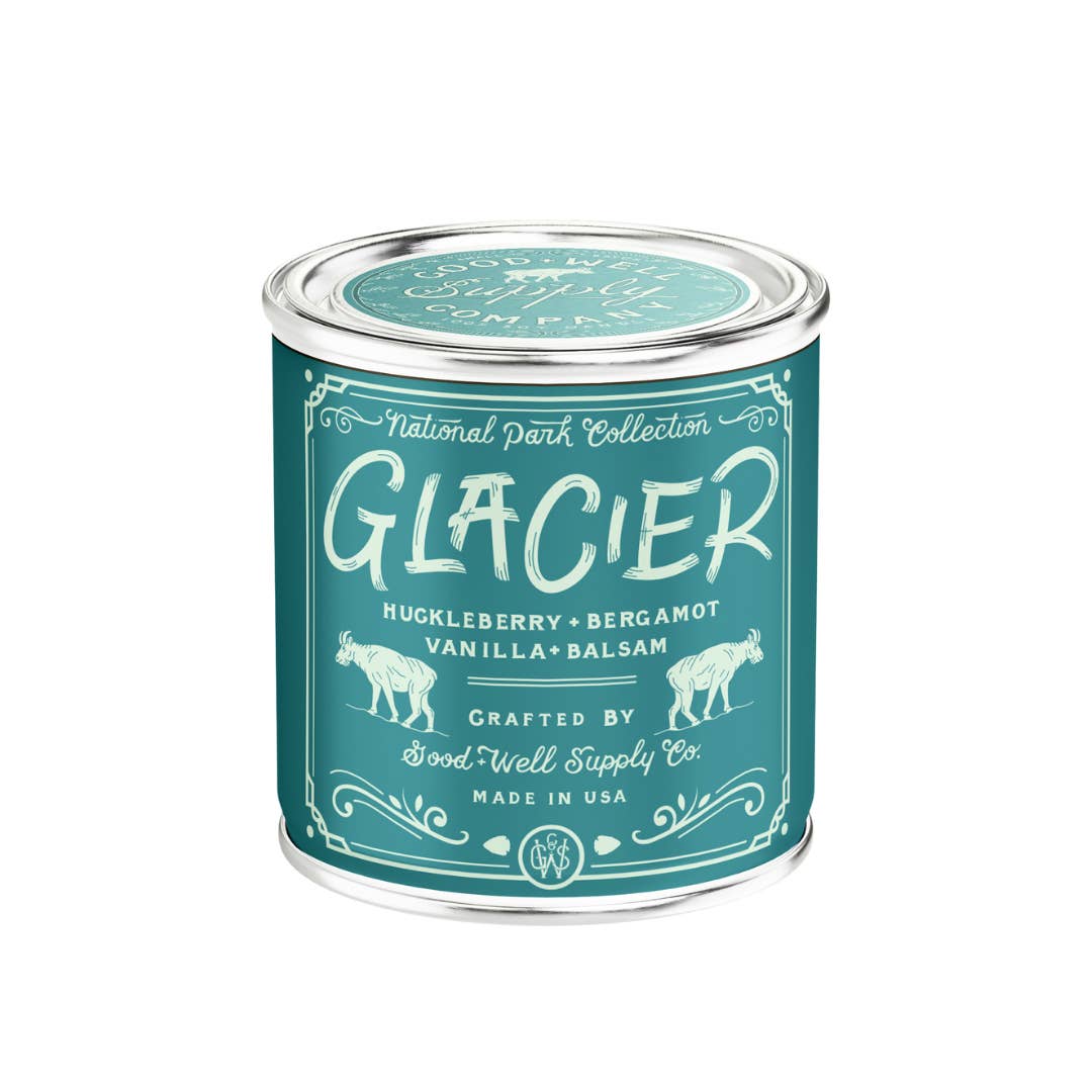 Good & Well Supply Co. - Wholesale Jar/Filled Candle - Glacier National Park Candle