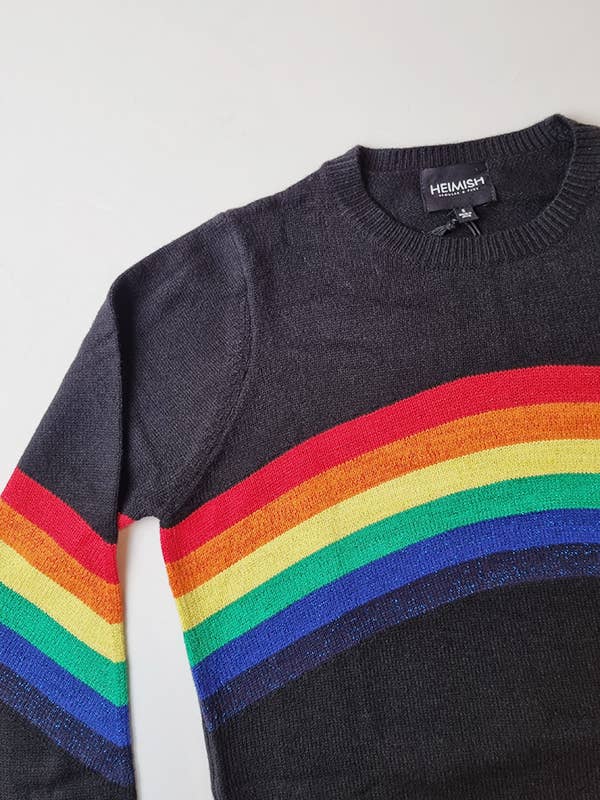 Pink Irene Wholesale - Vente Pull en maille – femme - PULL UNI ET ARC-EN-CIEL2