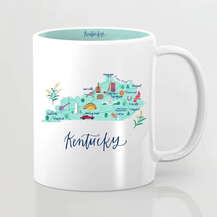 Keramisk mugg Organic Kentucky för wholesale av Mary Square