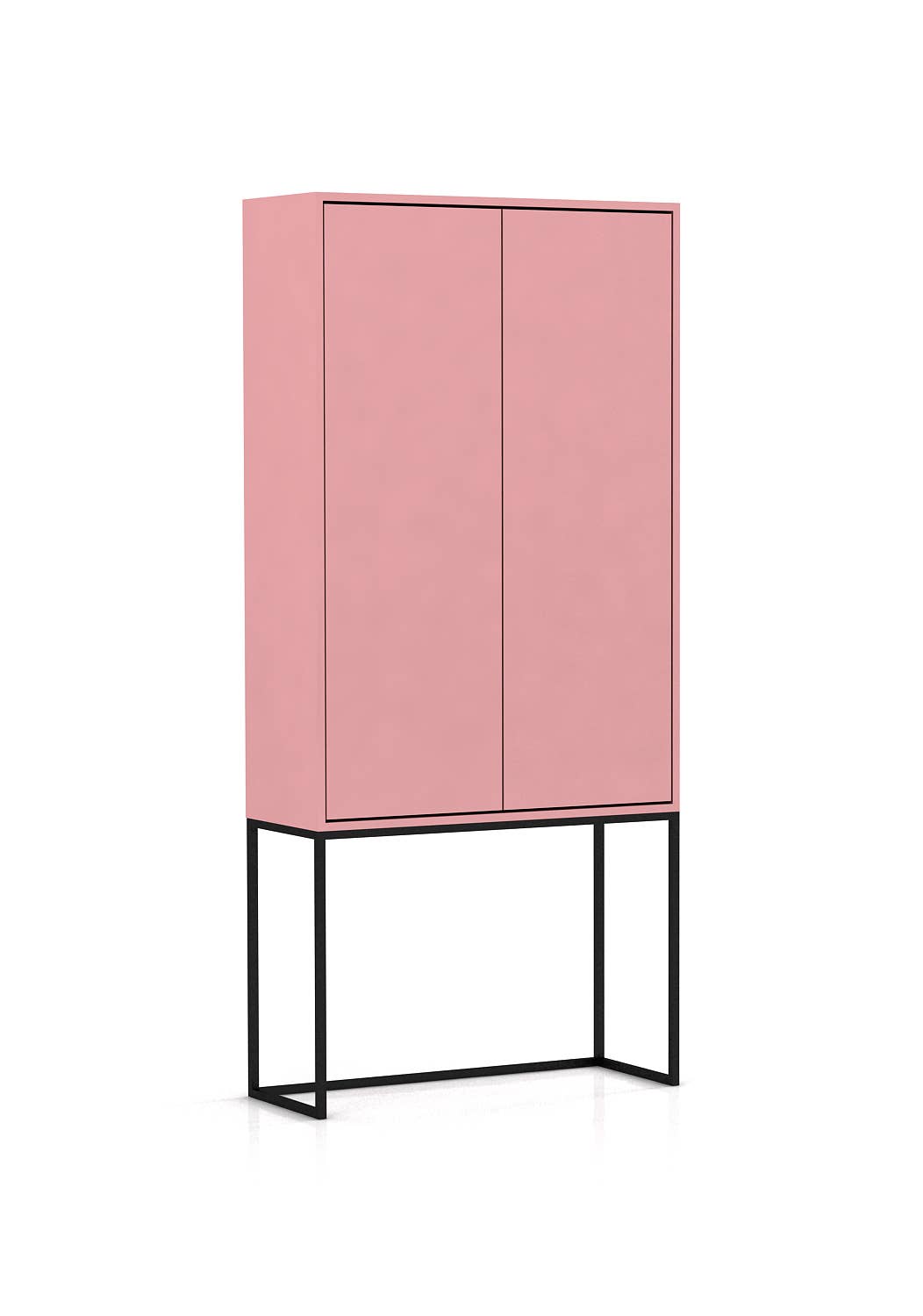 Really Nice Things - Wholesale Cabinet - Pink MDF sideboard cabinet with 2 doors11