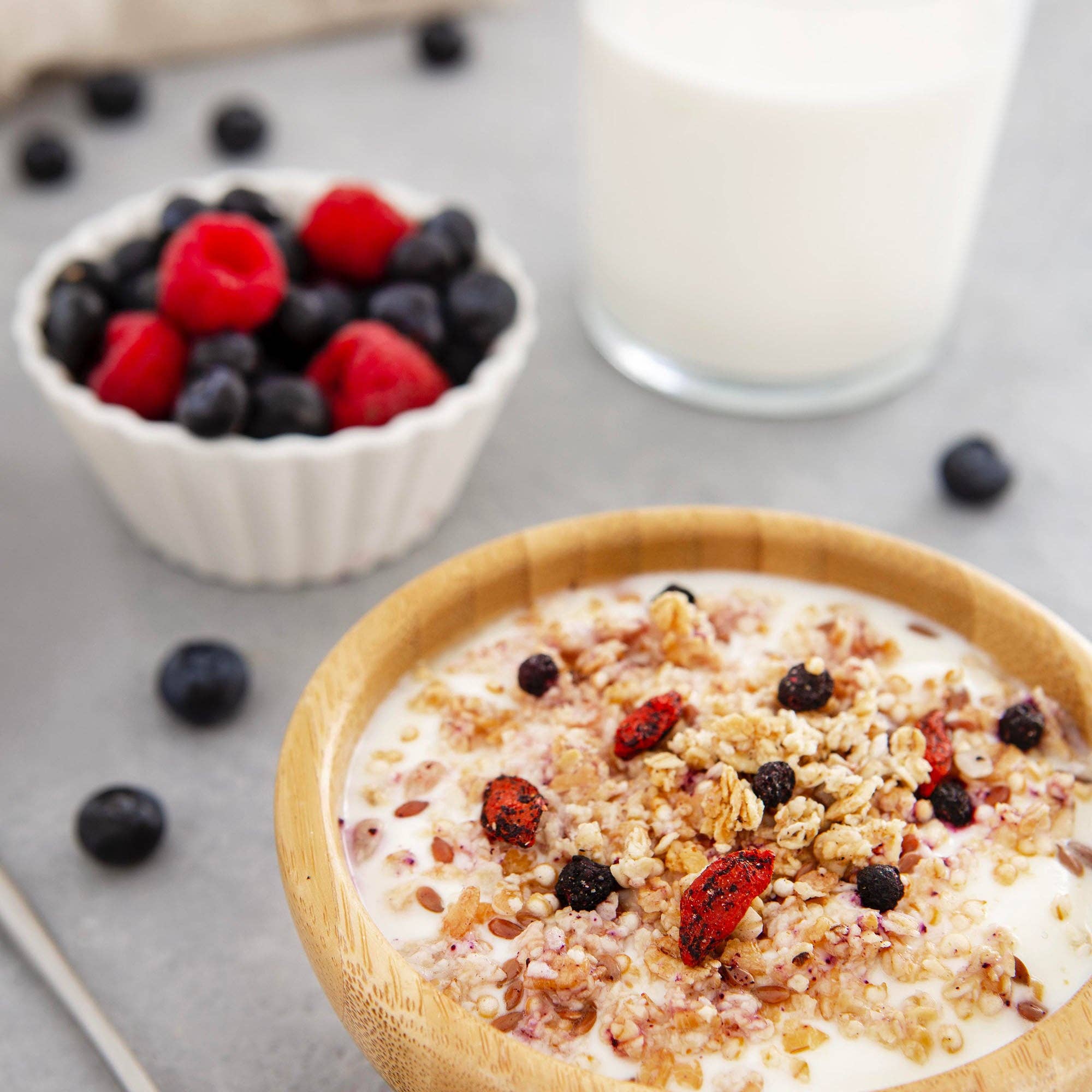 IoBoscoVivo - Wholesale Breakfast Cereal - Chufa Crunchy BIO 200g | Ideal for decorating Cakes, Cookies, and Bars2