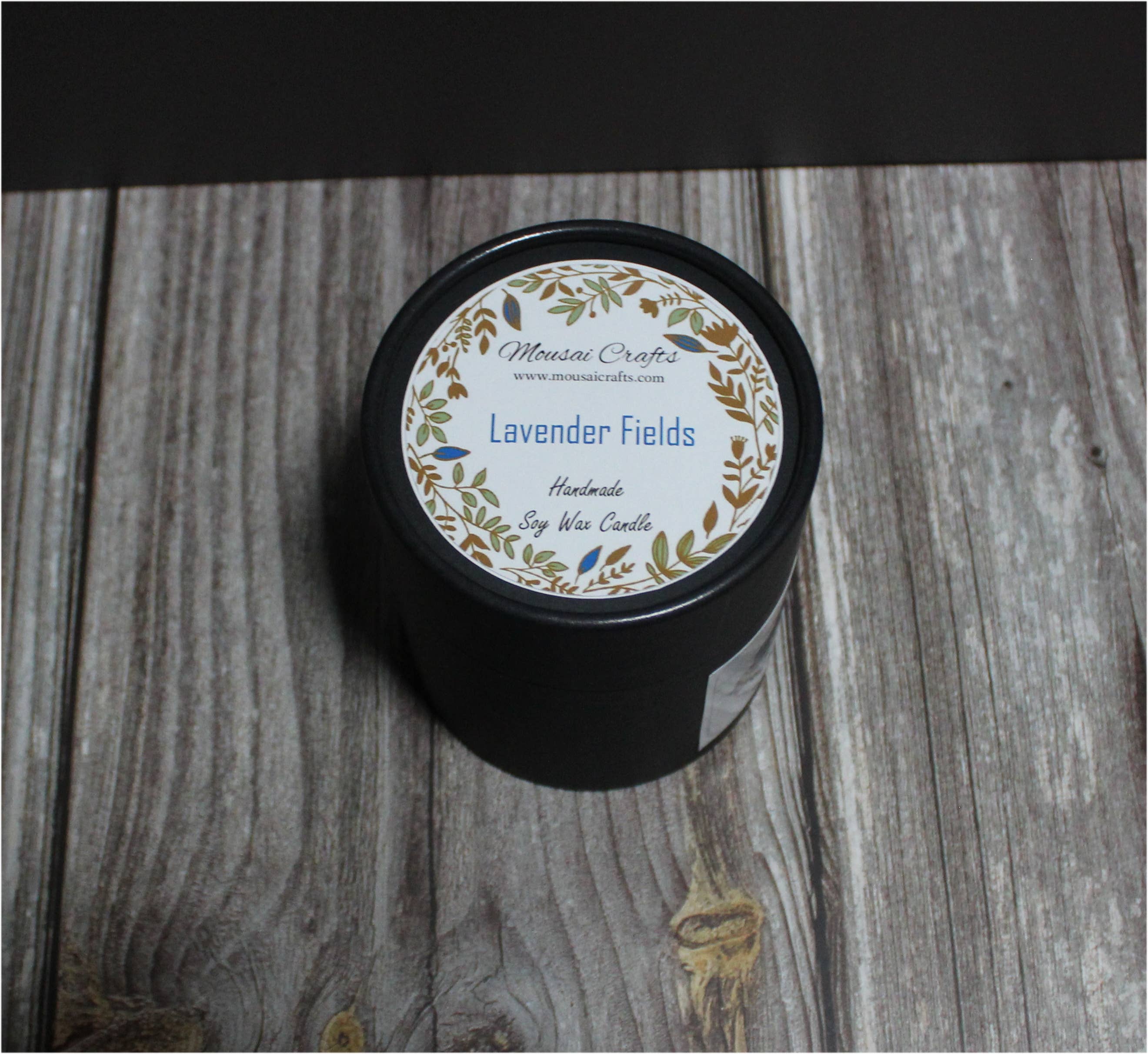 Mousai Crafts - Wholesale Jar/Filled Candle - Lavender Fields 8.5oz Soy Wax Candle6