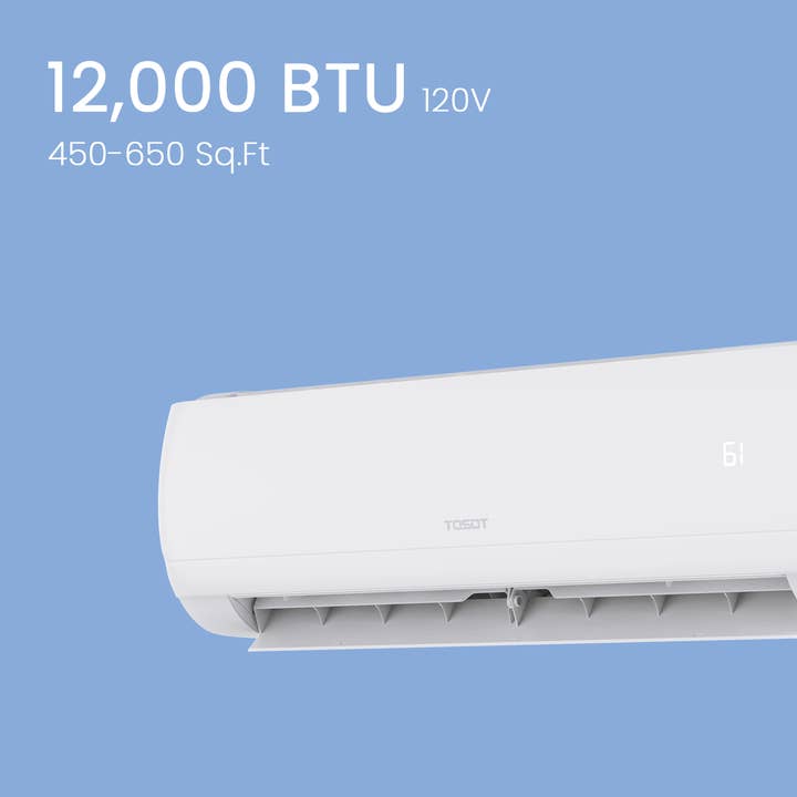 12,000 BTU Mini-Split Heat Pump Air Conditioner-120V for wholesale by TOSOT