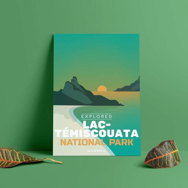 Canada Untamed - Wholesale Poster - Lac-Temiscouata National Park 'Explored' Poster