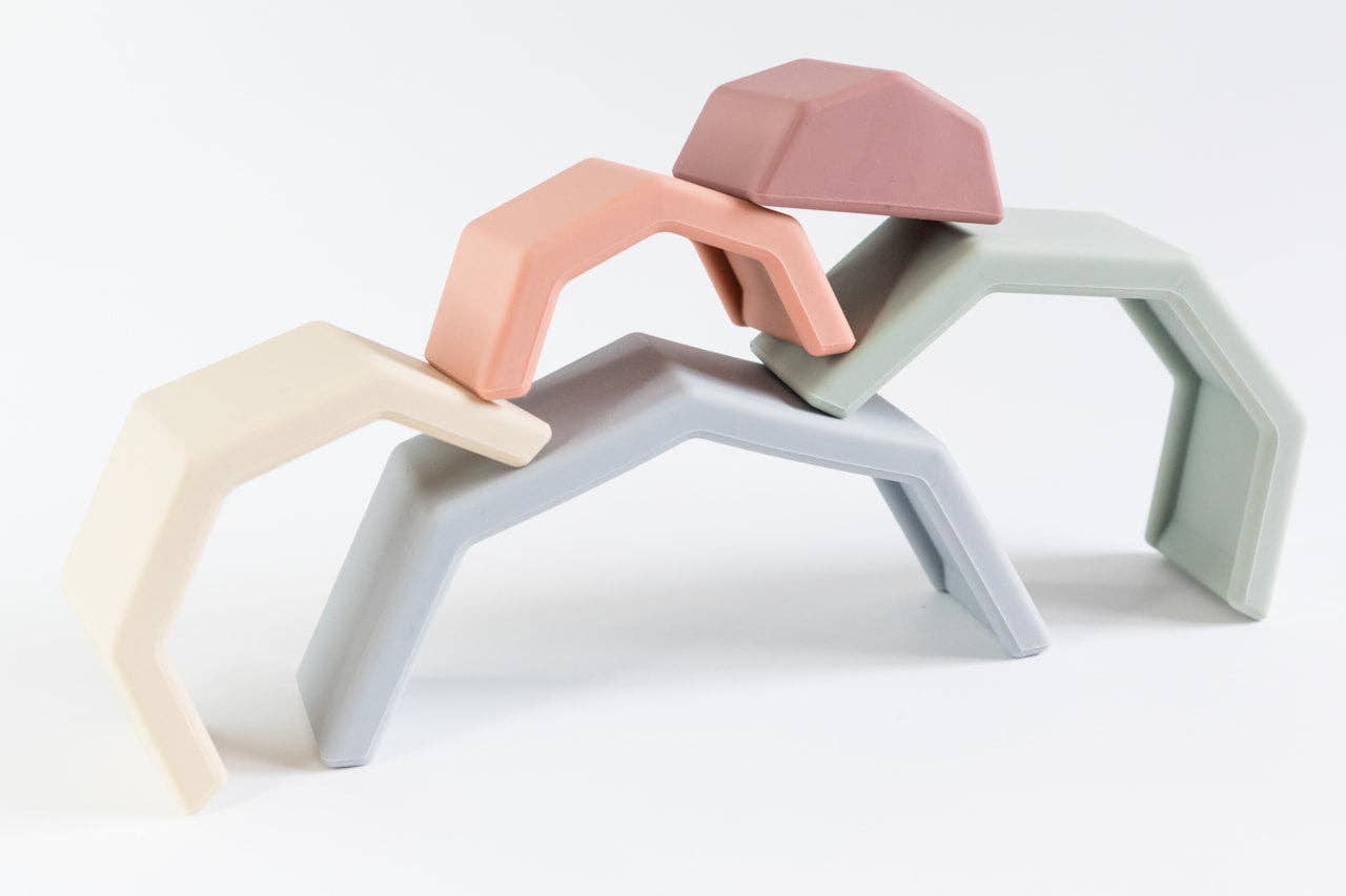 Babeehive Goods – wholesale Stacking rings game – Baby – Rainbow Stacking Toy5