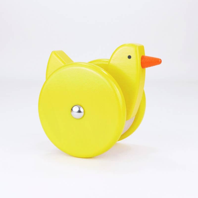 BAJO WOODEN TOYS - Wholesale Wood Toy - Kids - Wooden Chicken on Wheels (Wobbly)0