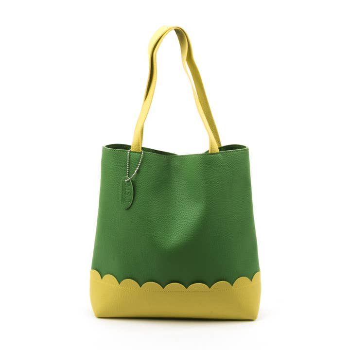 Mainstreet Collection - Wholesale Tote Bag - Women's - SPRING SCALLOP HANDBAG PREPACK 12PC6