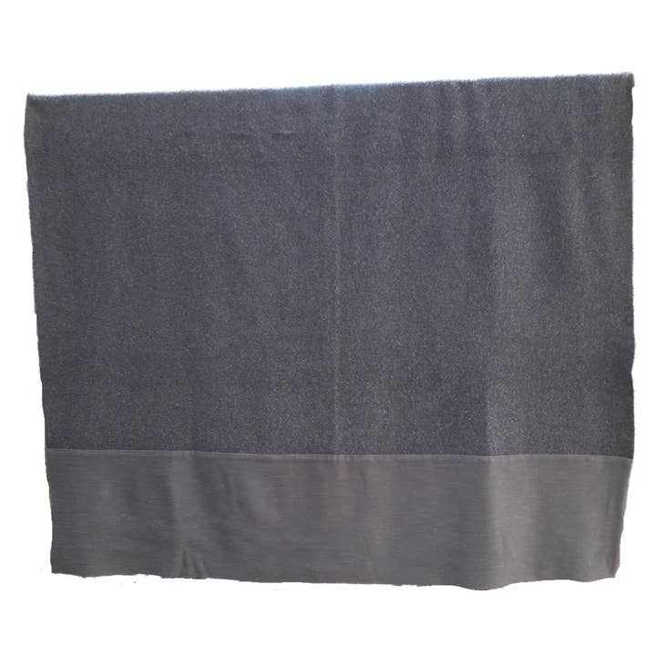 Manta de lana con borde de lana para venta al por mayor de Eugenio Vazzano - Fatto in Sicilia