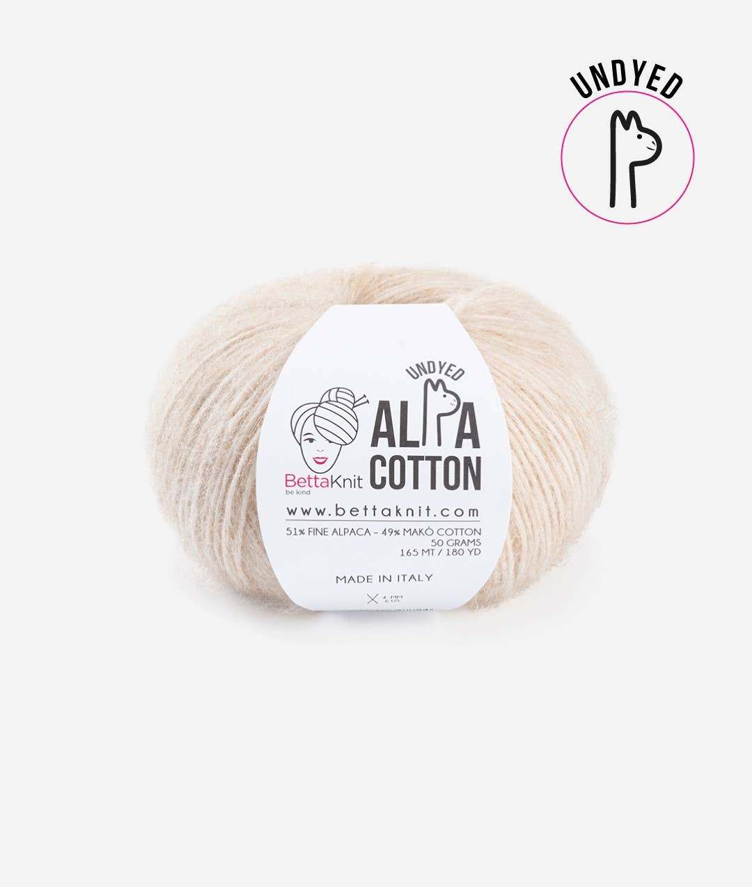 BettaKnit - Vente Fils à tricoter - Alpa Cotton - Lot de 10 pelotes5