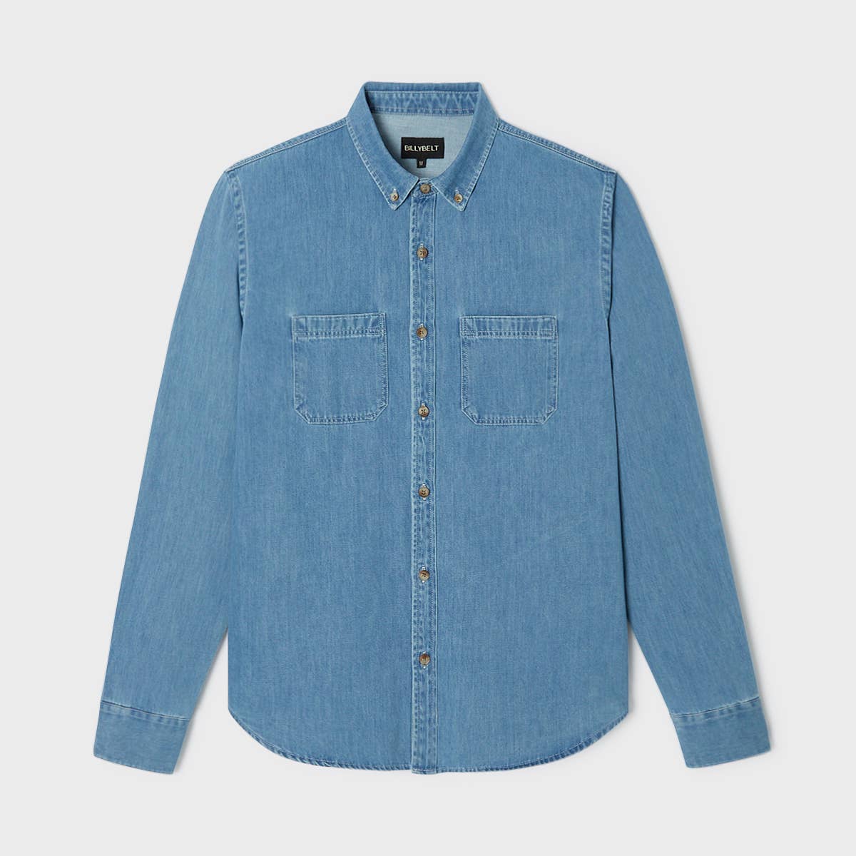 BILLYBELT - Wholesale Overhemd met knopen - Heren - Spijkerhemd Lichte jeans