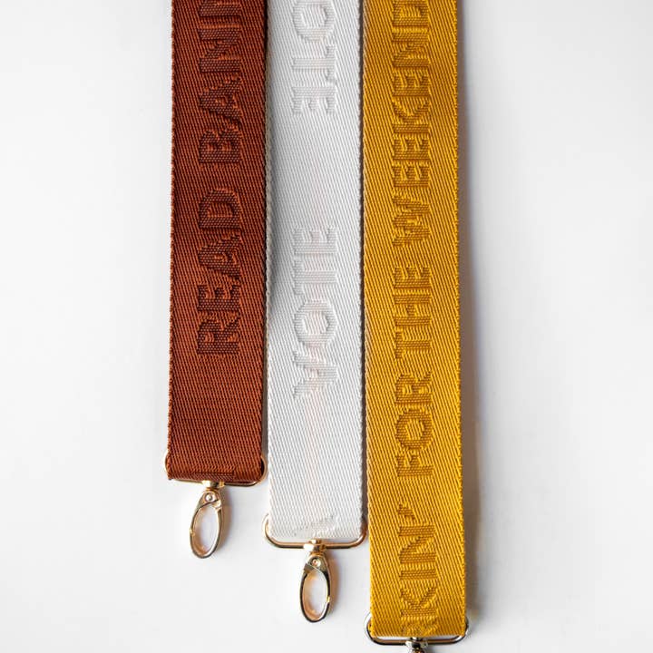 Sangle de sac interchangeable WORDY pour la vente par Pepper Place Design