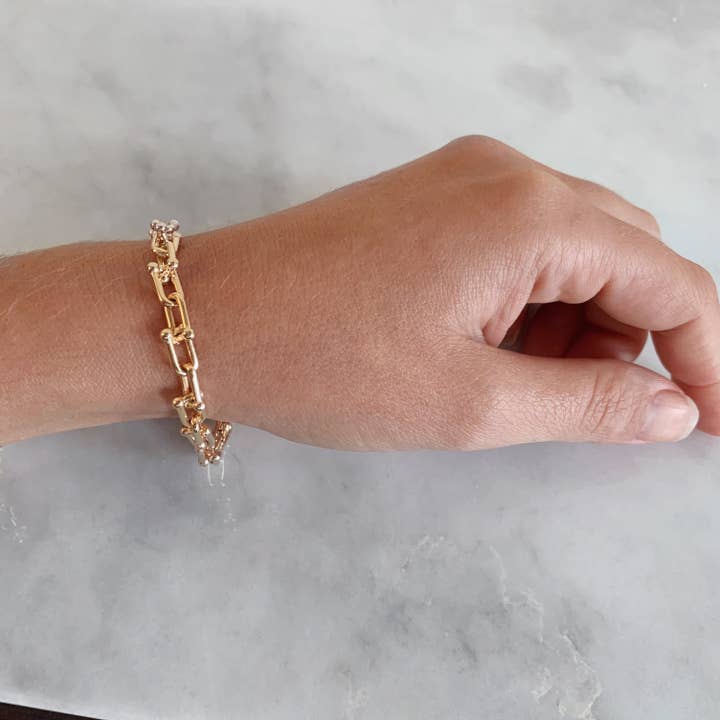 Maeve geometrisches Armband für den Großhandel von Kimiya Designs