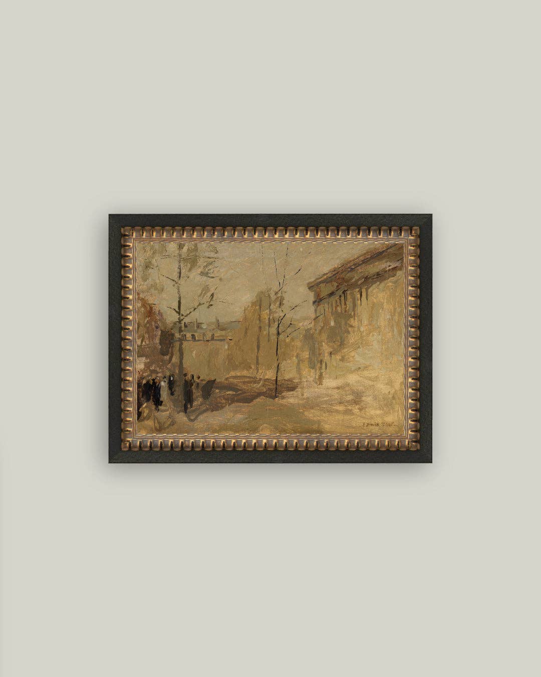 Petal Lane Home - Wholesale Art Print - Place De La Madeleine Framed Antique Art2