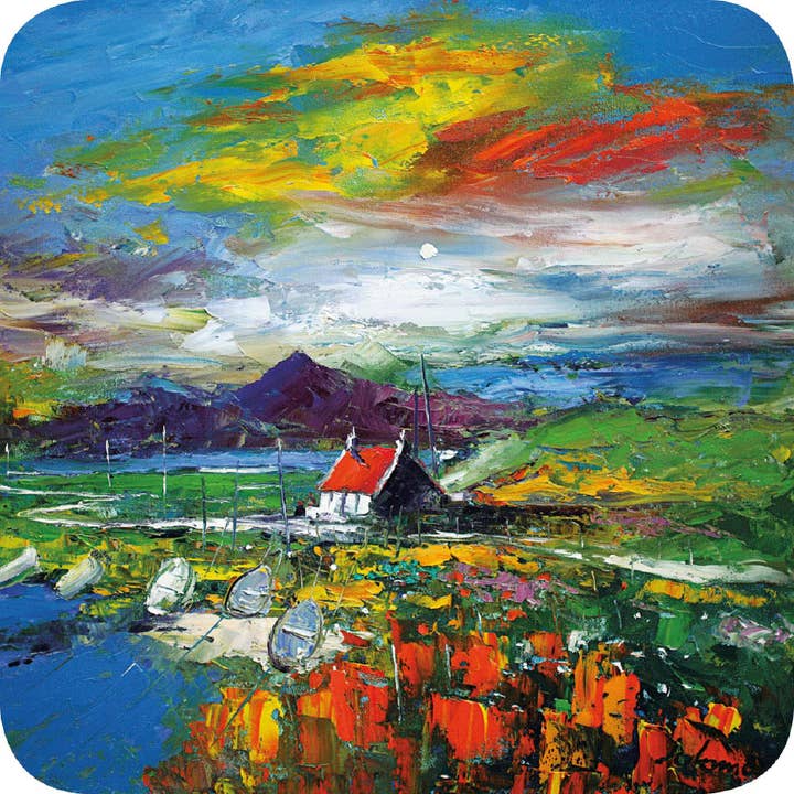 Bateaux de plage Jolomo Coaster The Uists pour la vente par Island Blue Publishing