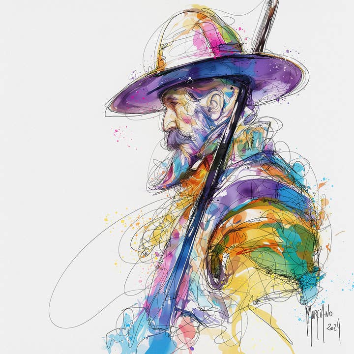 Don Chisciotte per la vendita all'ingrosso da parte di Murciano Art Gallery