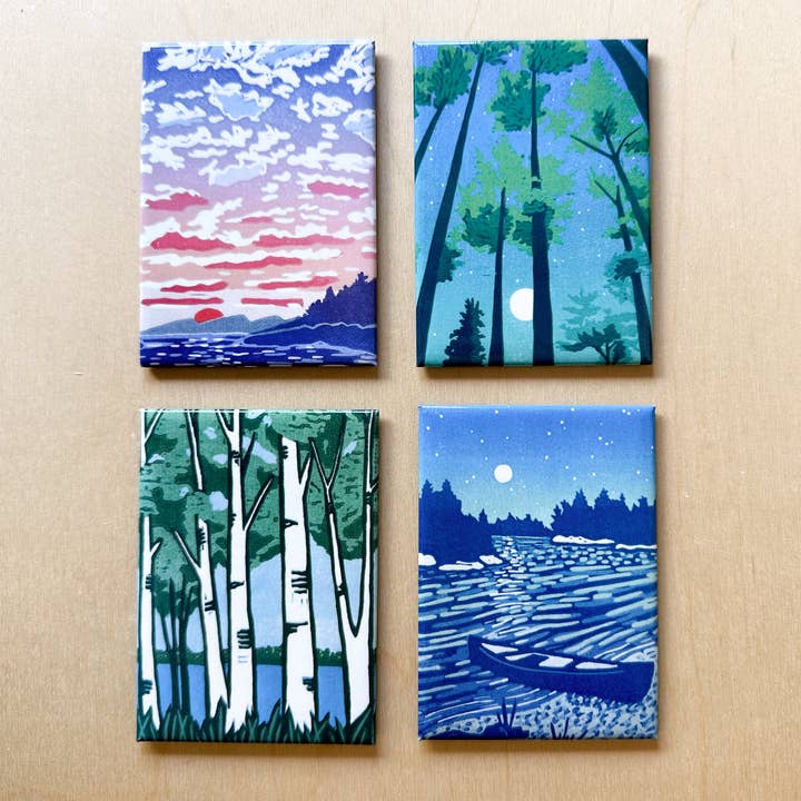 Magnet-Set Vielfalt für den Großhandel von Nan Onkka Prints