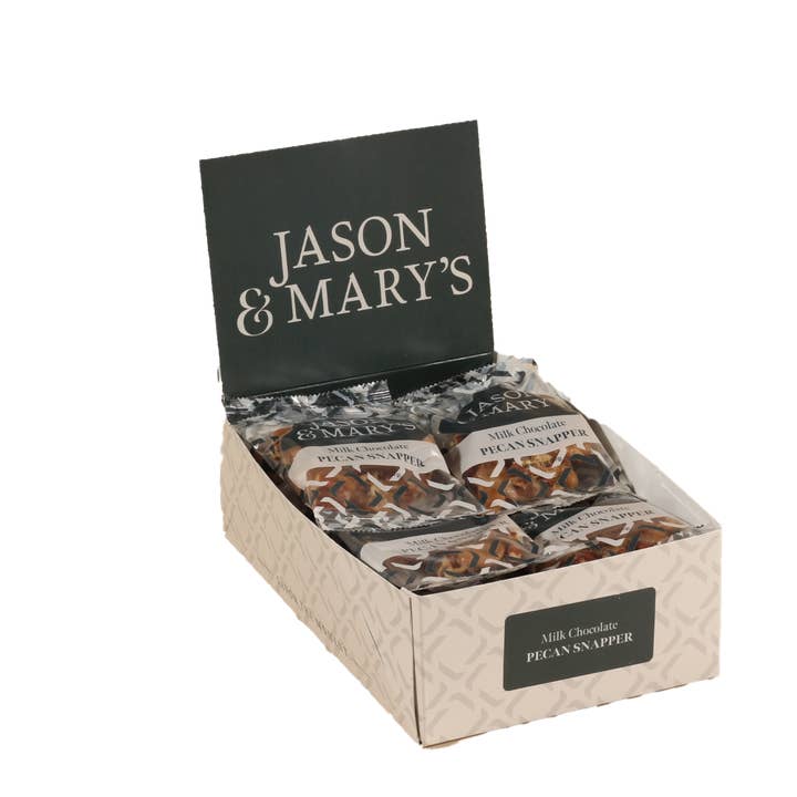 Coblentz Chocolate Company - Wholesale Chocolate Covered Sweets - Milk Chocolate Pecan Snappers