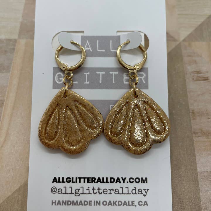 Paige Glittrig Blomma Dinglande Kramörhänge för wholesale av All GlitterAll Day