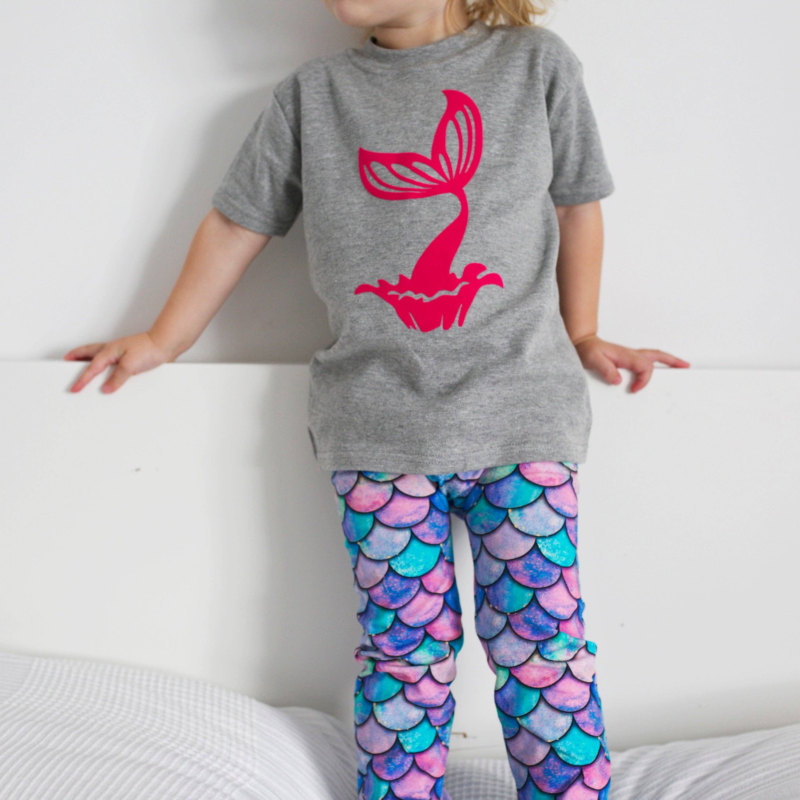 Fred & Noah - Vente Legging tendance – enfant - Legging en forme de sirène pour enfant et bébé de 0 à 9 ans16