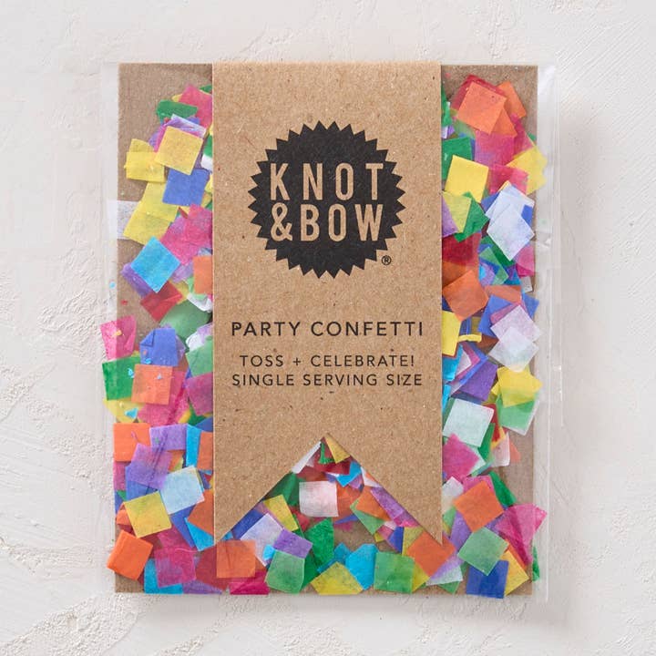 Knot & Bow - Wholesale Confetti - Tiny Rainbow Single Serving Size™ Confetti0