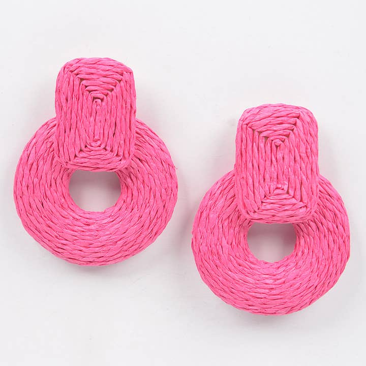 3AM BY H&D ACCESSORIES – Brincos de argola por atacado – Brinco de Papel Artesanal5