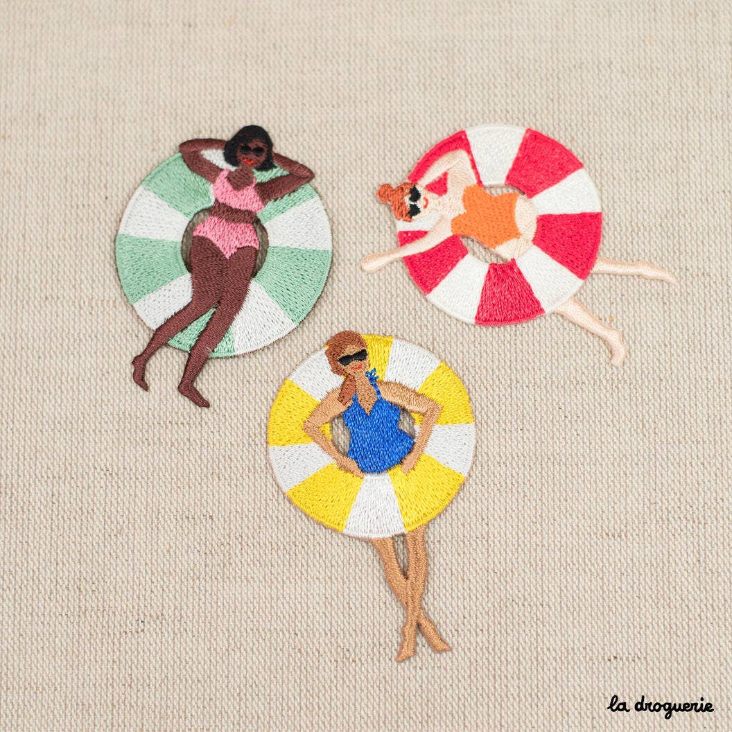 LA DROGUERIE - Wholesale Patch - Ecusson Girl and buoy2
