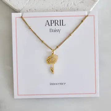 Mesa Blue - Venta al por mayor Collares con colgantes/abalorios - Collar con Flor de Nacimiento - Resistente al Agua3