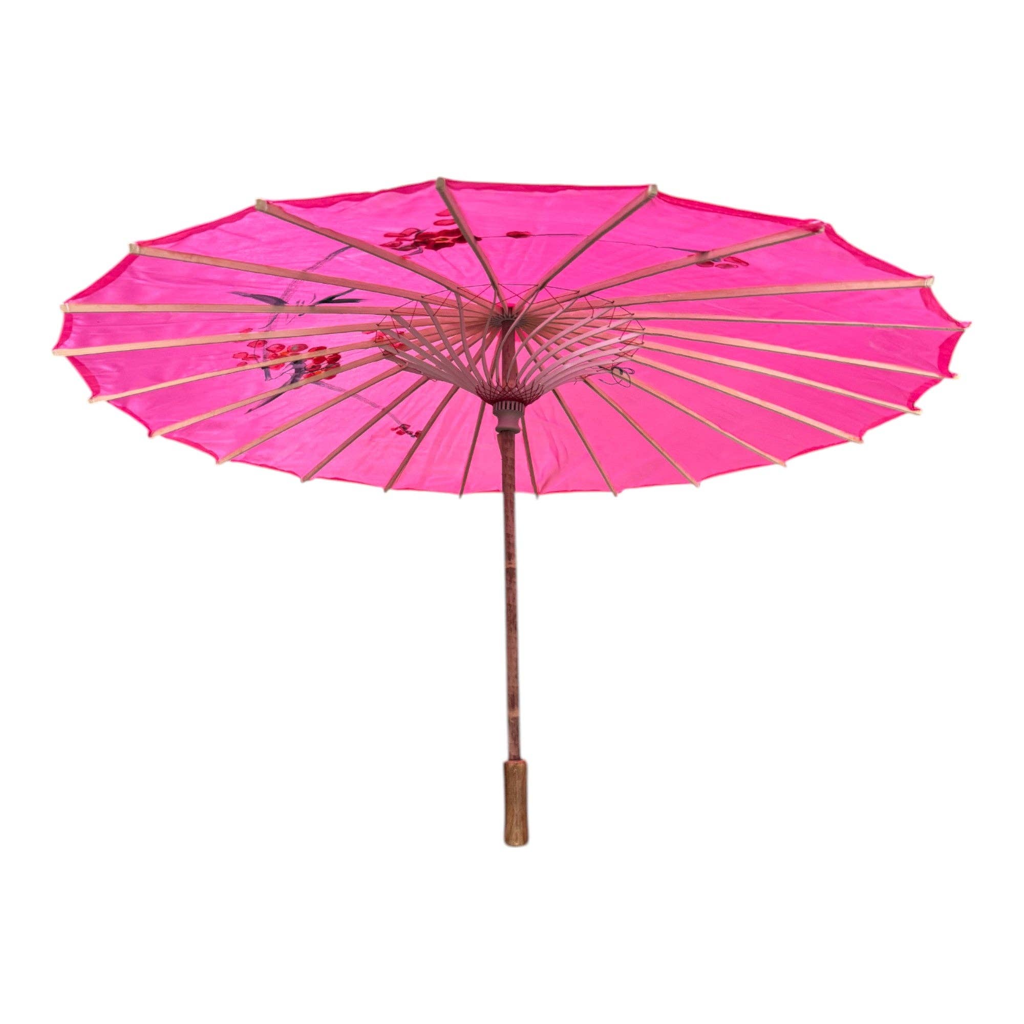 ASSORTED Traditional Floral Sunshade Oilpaper Umbrella UM5044-C (12PC) for wholesale on Faire19