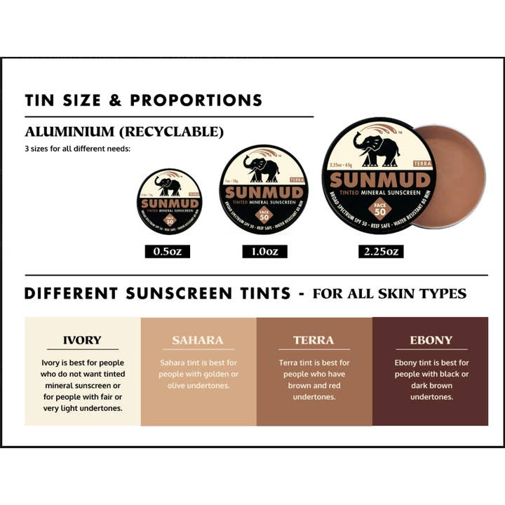 SunMud – Engroshandel Solcreme – Tonet sportspind - Sahara