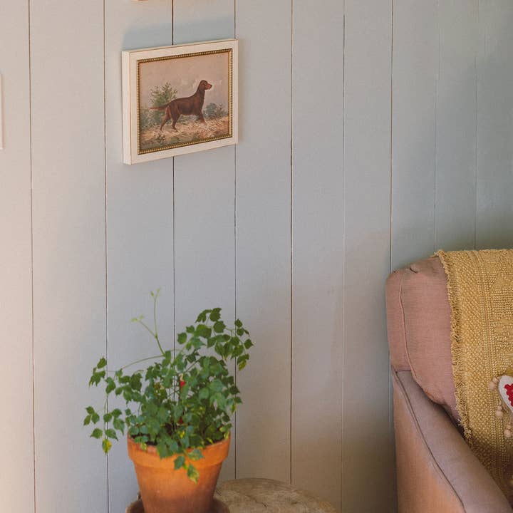 Petal Lane Home - Wholesale Art Print - Standing Retriever Framed Antique Art3