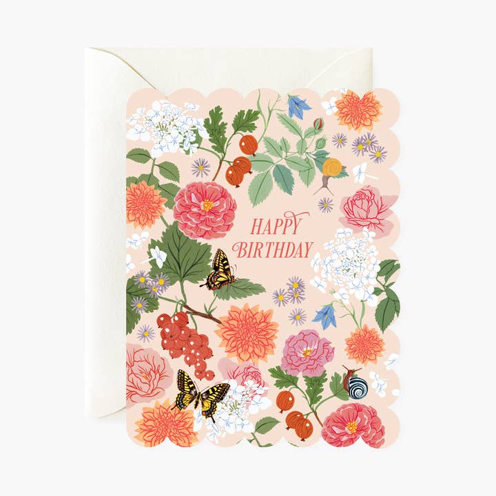 REVERIE BIRTHDAY | greeting card for wholesale by Botanica Paper Co.