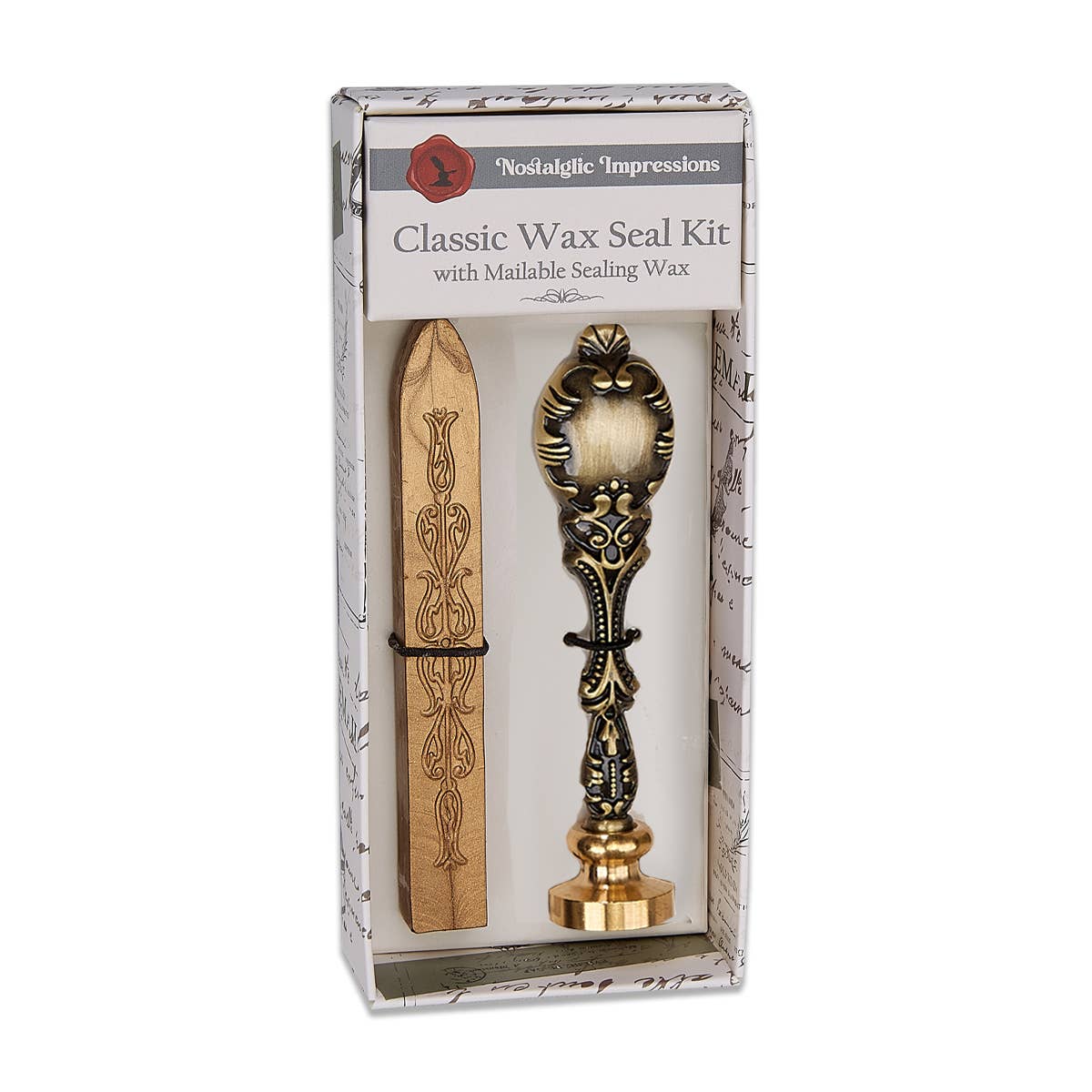 Freund Mayer & Co. - Wholesale Sealing Wax - Vintage Metal handle Wax Seal Kits-9 popular symbols6