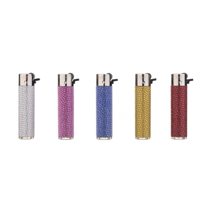 PROF - Wholesale Lighter - PROF glitter stone refillable lighter2