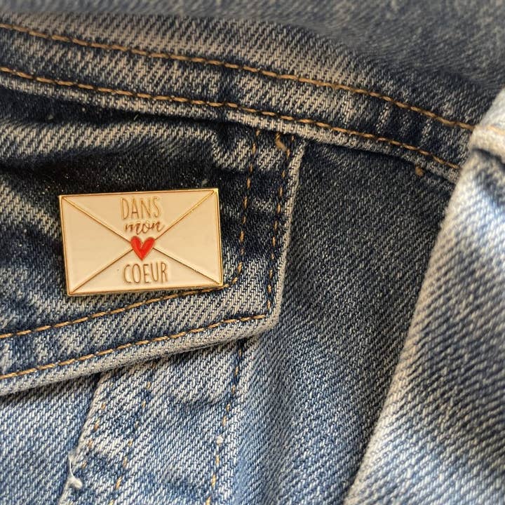 Alfinete no meu coração por atacado de Madame la mouette