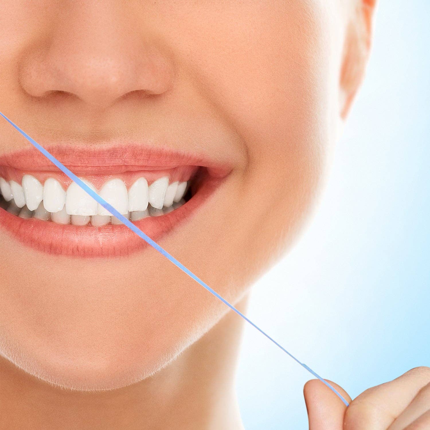 Dosmetics – Engroshandel Tandtråd – Kokosnødetråd - Kokosolie infunderet (32 yards x 5 flossers)2