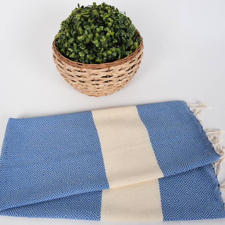 Organic Turkish Towels - Wholesale Bath towel - Face Towel, Elegant Diamond Napkin4