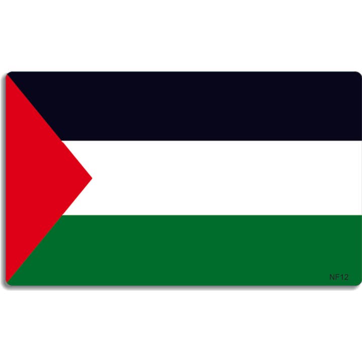 Adesivos para Pára-choques com Bandeira da Palestina, Conjuntos de Autocolantes, Ímã de Carro por atacado de Humper Bumper