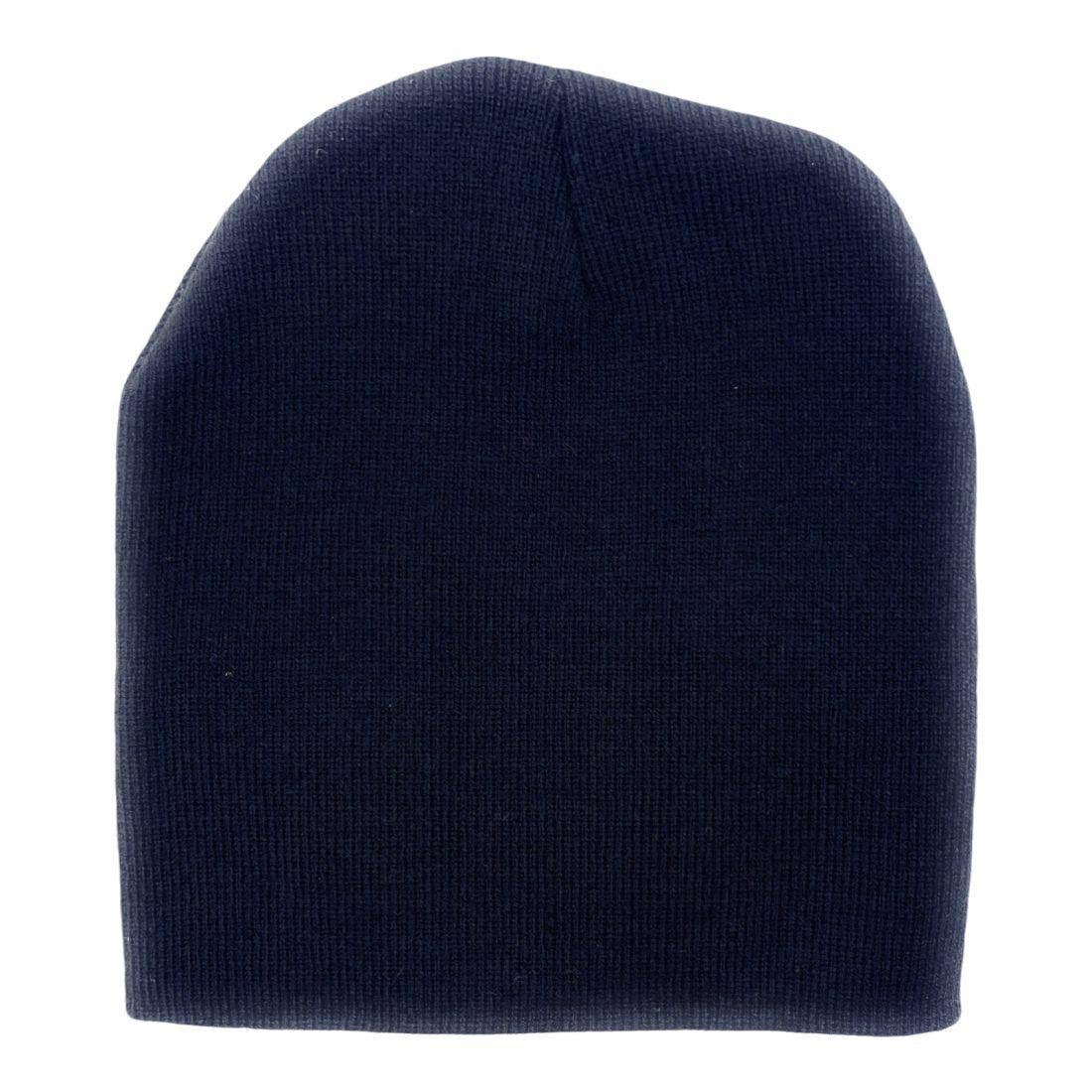 The Park Wholesale – Engroshandel Beanie - Unisex – Beanies kasketter toboggan kort uforet blød strik i bulk, multifarvet ensfarvet engroslot0
