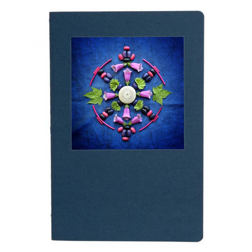 Nature Mandala Art - Wholesale Notebook - Nature / Flower Mandala LG Notebooks :: Blue Green Designs7