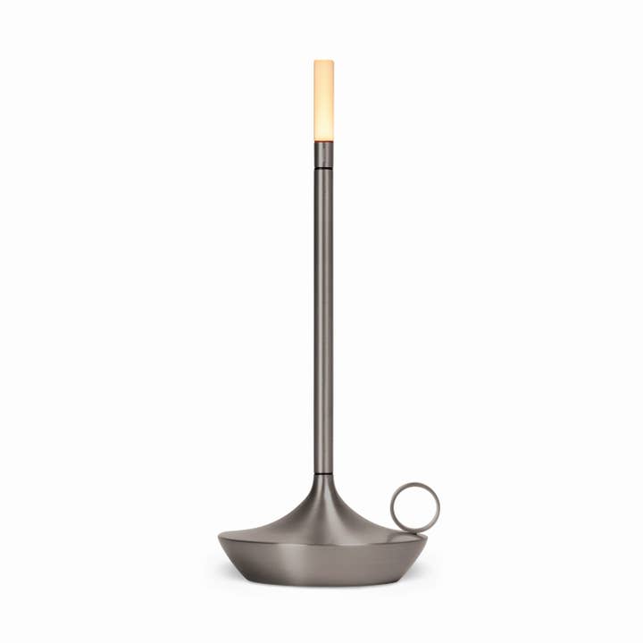 VANMOKUM - Vente Lampes d'appoint/de bureau - Lampe à bougie rechargeable portable GRAYPANTS Wick avec coffret cadeau1