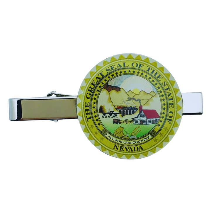Tie Clip - State Seal Nevada - USA for wholesale by Worldwide Souvenirs