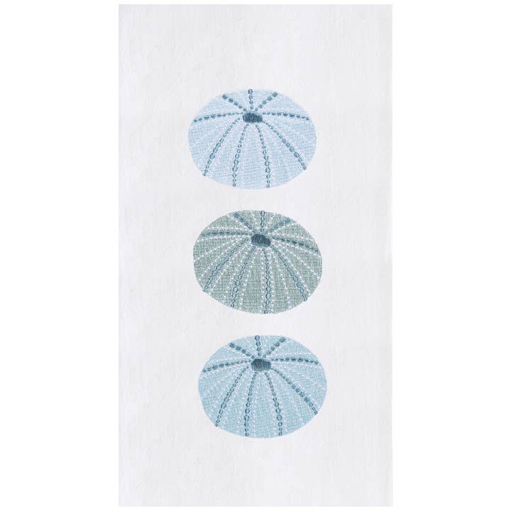 C&F Home - Wholesale Tea Towel - Coastal Sea Urchin Shores Kitchen Towel